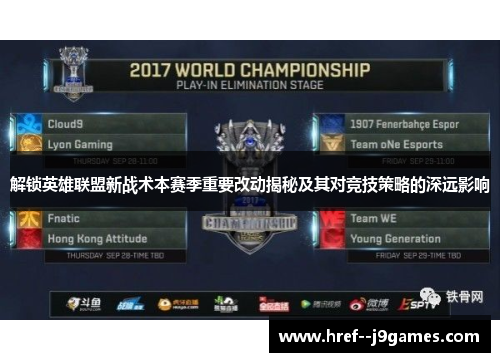 解锁英雄联盟新战术本赛季重要改动揭秘及其对竞技策略的深远影响